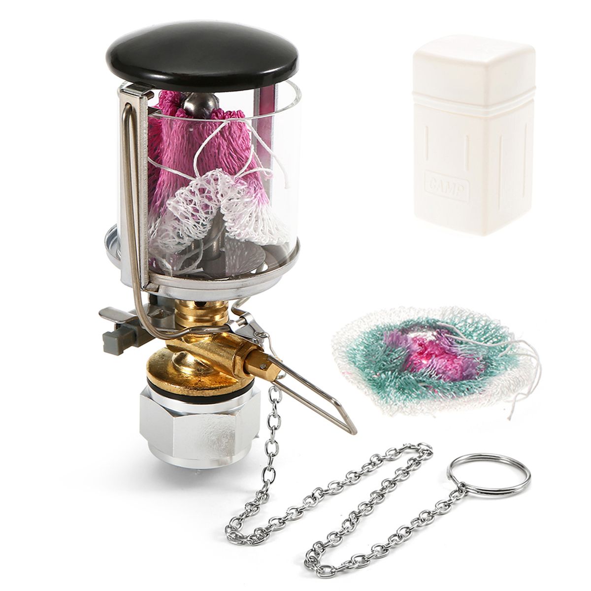 Mini Propane Lantern Single Mantle Gas Lamp Portable Gas