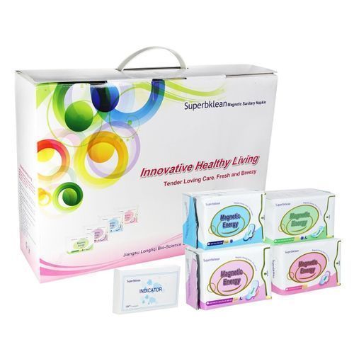 1 Carton Superbklean Magnetic Anion Sanitary Pads (4 In 1)