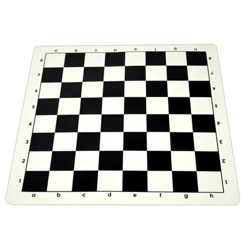 Roll Up Chess Board Rollable Chessboard PU Leather Chess Mat Rollable Chessboard