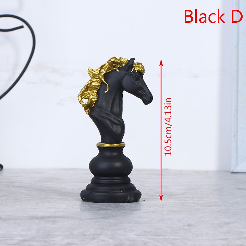 1pc Resin Chess Pieces Board Games Accessories International Chess Figurines Retro Modern Chessmen Entertainment Accessaries