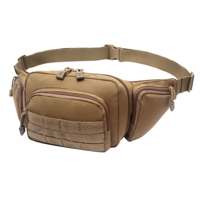 Nylon Waist Pack Sling Shoulder Bag Unisex Travel Riding Camping Mud