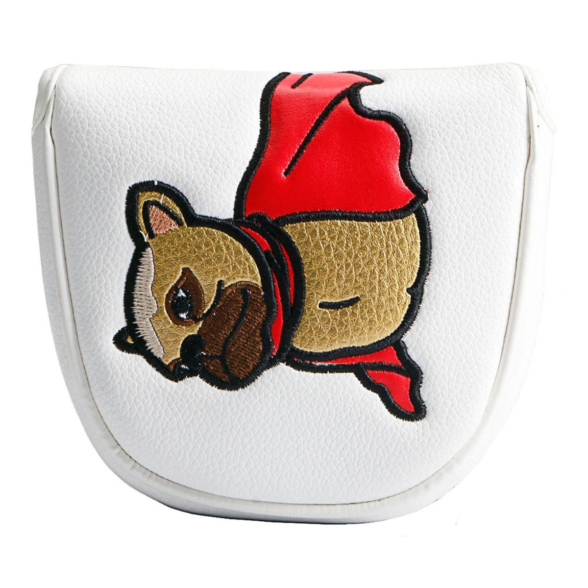 Golf Club Cover French Bulldog Golf Rod Sleeve White