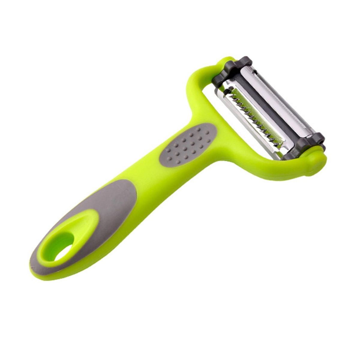 Apples Peeler 3-in-1 Stainless Steel Fruit Vegetable Peeler Green