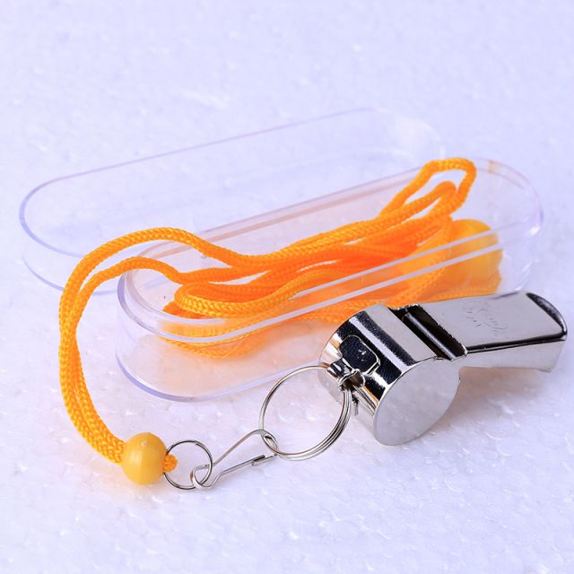 1pcs Referee Metal Whistle Stainless