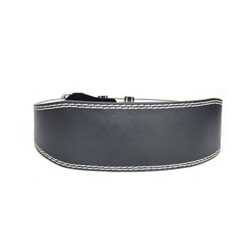 (Black)Weightlift Belt Gym Squat Bodybuild Powerlifting Belt Fitness Weightlifting Muscle  Pro JIN