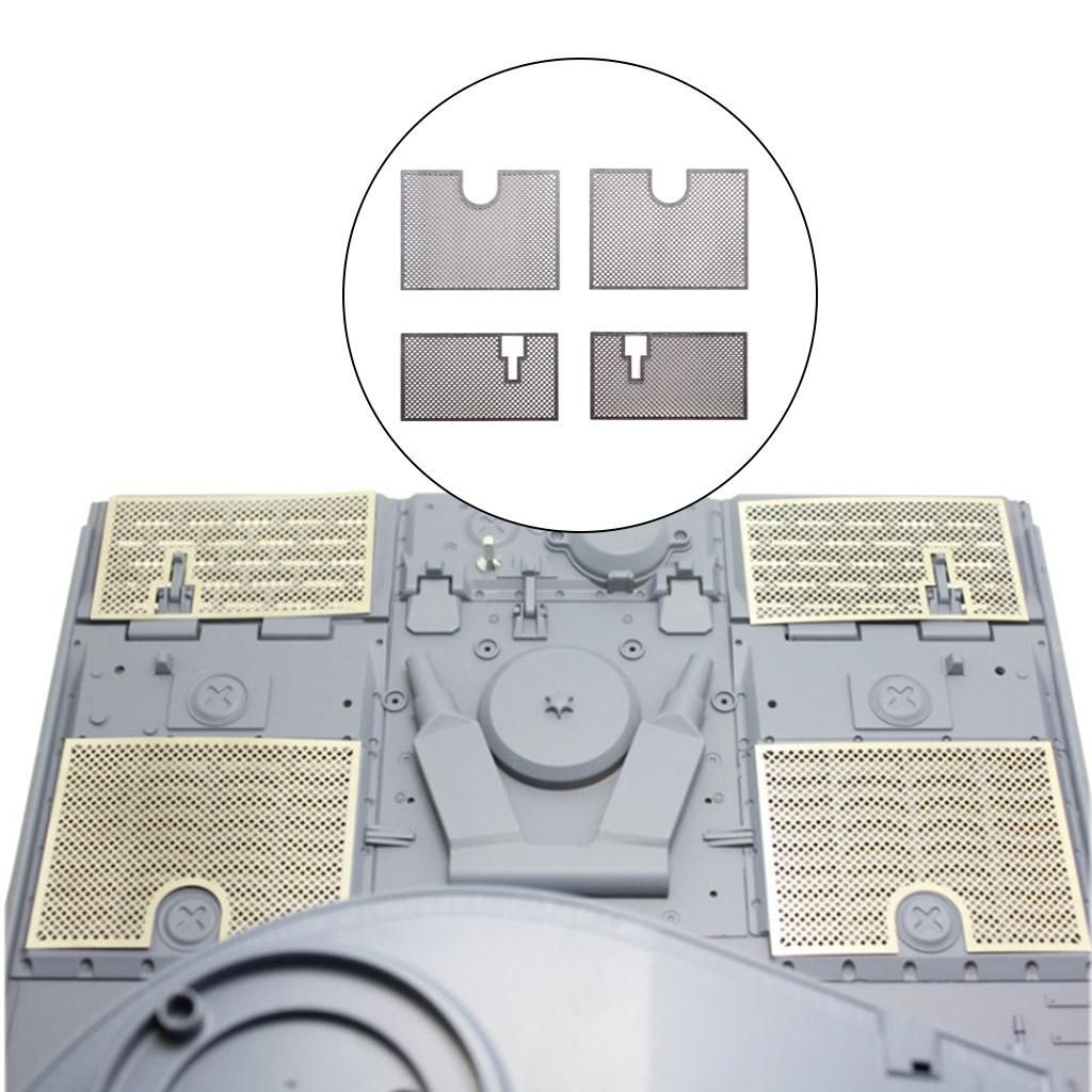 4Pcs Protective  Plate :16  German  3818 Upgrade