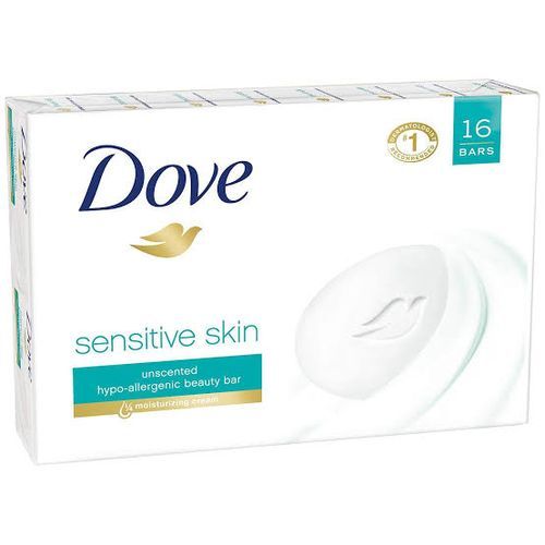 Sensitive Skin Beauty Bar, 4 Oz, 16 Bar
