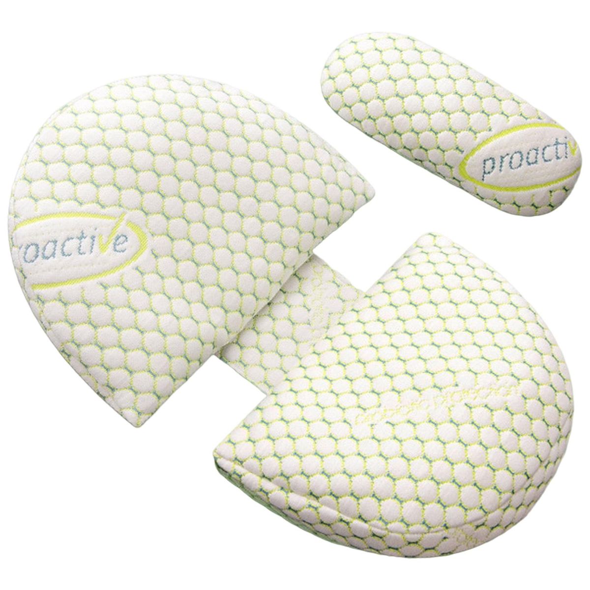 Pregnancy Pillow with Machine Washable Fabric U-shaped Pregnancy Green
