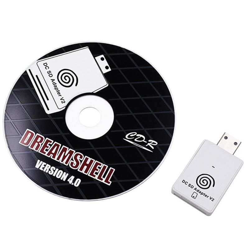 Dc Sd Tf Card Adapter Reader V2 Voor for Sega Dreamcast En
