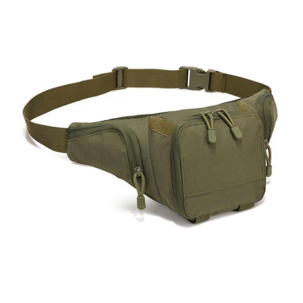 Chest Assult Pouch Combat Camping Sling Shoulder Bag Army Green