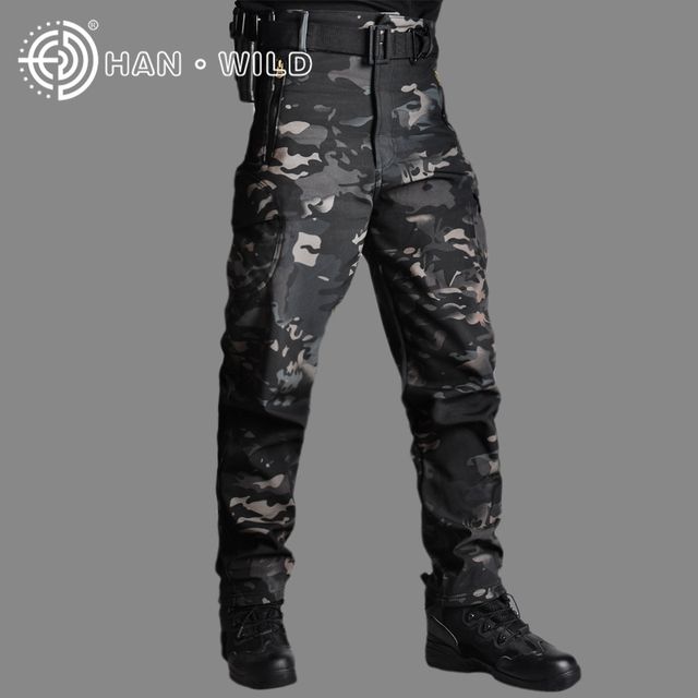 Han Wild Men Sharkskin Tactical Black Camouflage_S 50 60kg