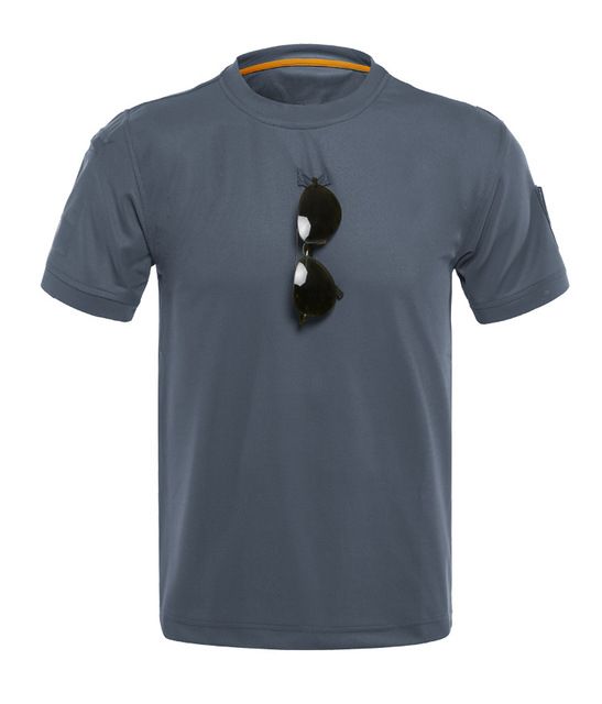 -4xl -Large -Size -Mens -Outdoor -Sport -Dry O-neck Gray_S