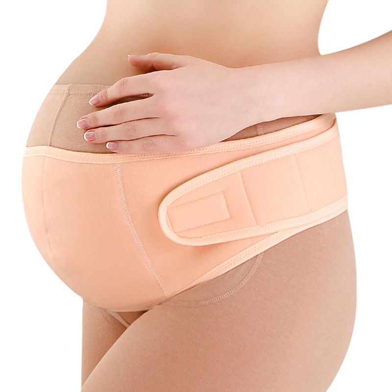 （Orange）Maternity Support Belt Pregnant Postpartum Corset Belly Bands Support Prenatal Care
