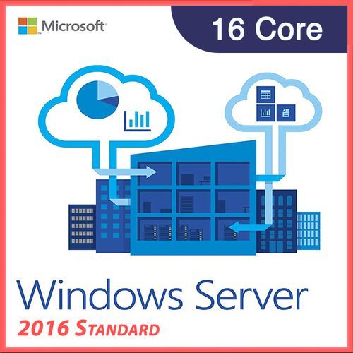 Microsoft Windows Servers 2016 Standard (16 Core)- Activation Key
