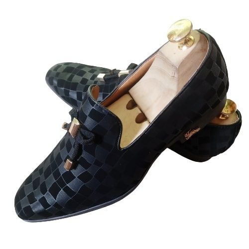 NEW Mens Office Wedding Leisure Italian Leather Shoe Black F63