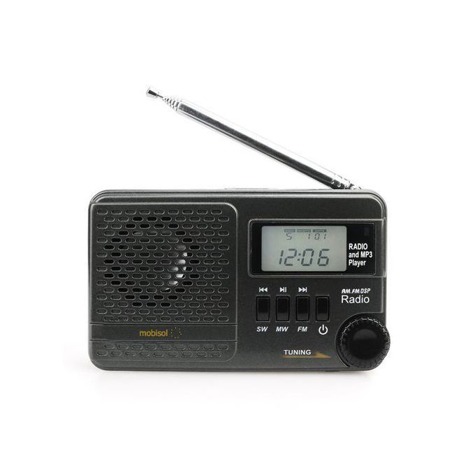 TR601 Digital Alarm Clock Radio DSP/FM/AM/SW Radio Receiver Mp3 Player