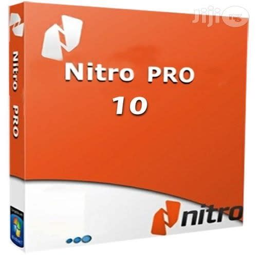 Nitro Pro 10 Enterprise License- 1 User
