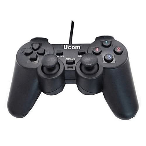 Single Pc Analog Vibration Game Pad Controller With Light