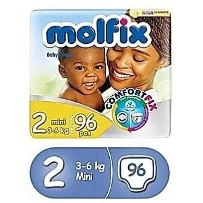 Comfortfix Diapers - GIGA Economy - Size 2 - 96 Count