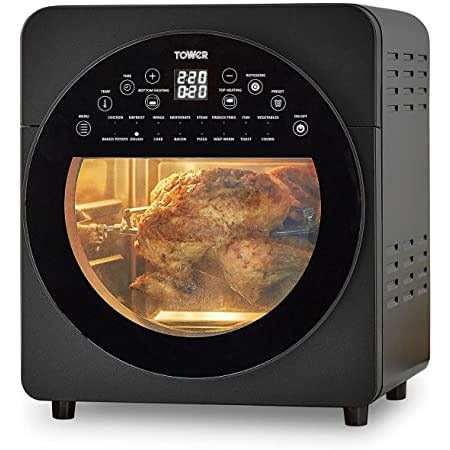 5-in-1 Digital Air Fryer Oven With Rotisserie - 14.5L