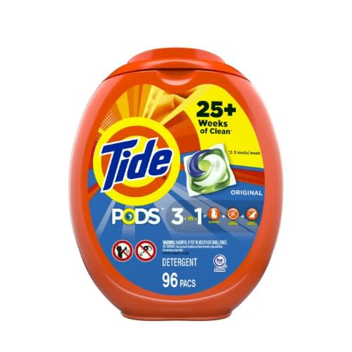 Pods 3 In 1  -96 Pacs - Detergent