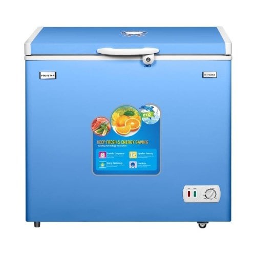 Chest Freezer With Safety Glass - 250L -Pv-cf322blu