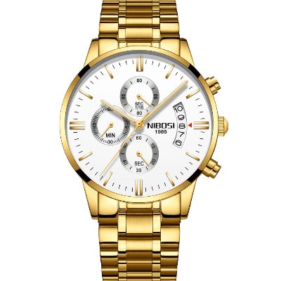Nibosi - Chronograph Chain Watch