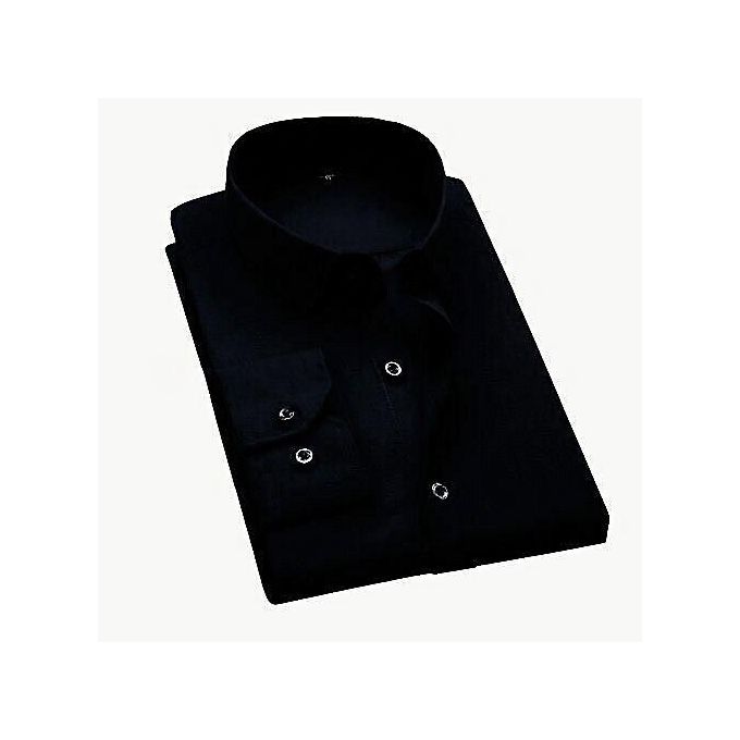 Men's Formal Shirt - Black