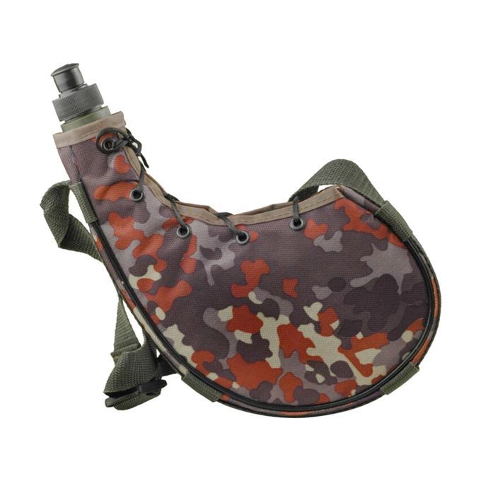 Outdoor 750ml Water Bottle  Drinkware Camping Flask  Red