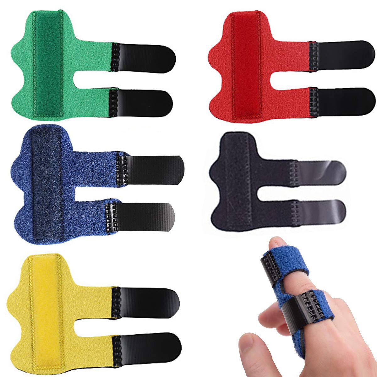 2PCS Finger Sleeves For Broken Finger Trigger Finger Splints