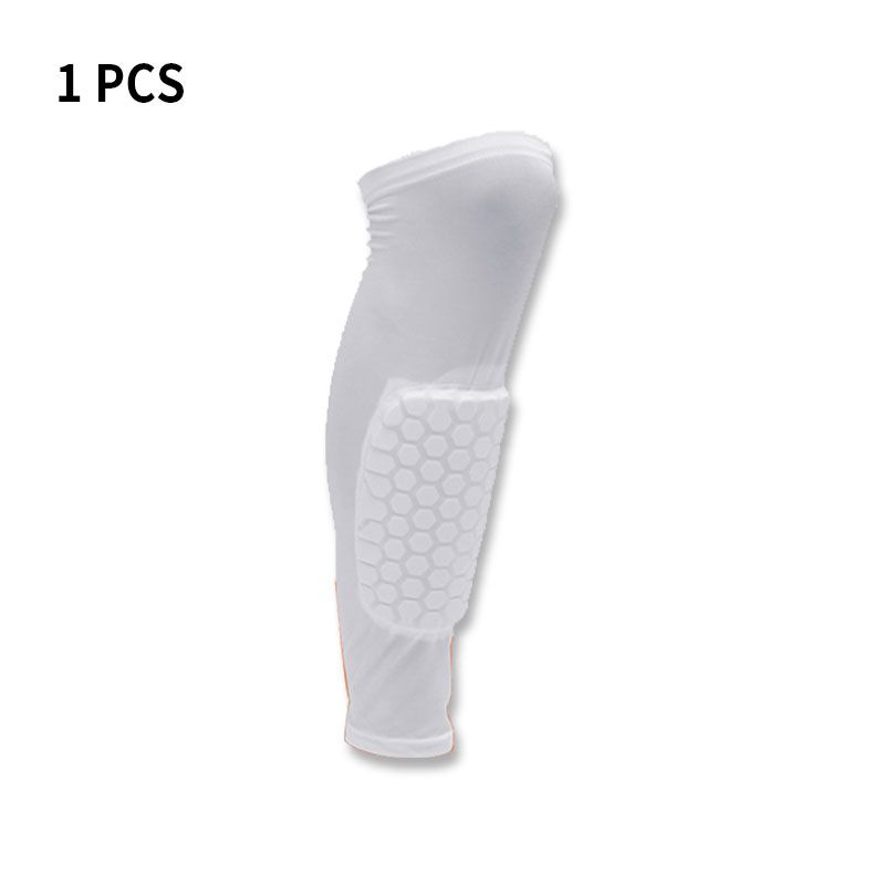 Soccer Shin Guards Protector Pads Honeycomb Support Leg Football Calf Compression Sleeves Running Shinguards For Adult Men Youth- 1 Pcs