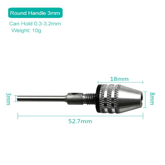 1pcs Drill Chuck Keyless Shaft Chuck Converter Drill Chucks
