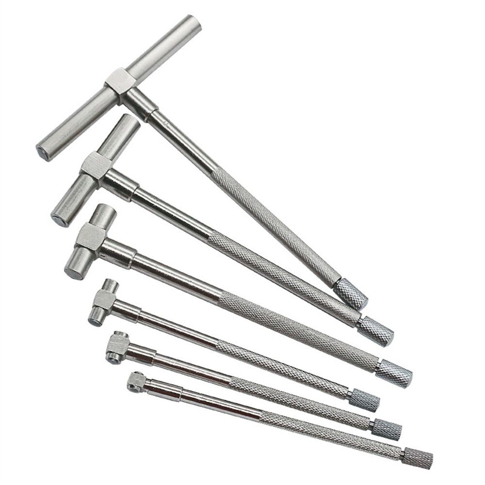 6PCS Telescopic Precision Gauge Set 8-150 Mm Internal T Bore