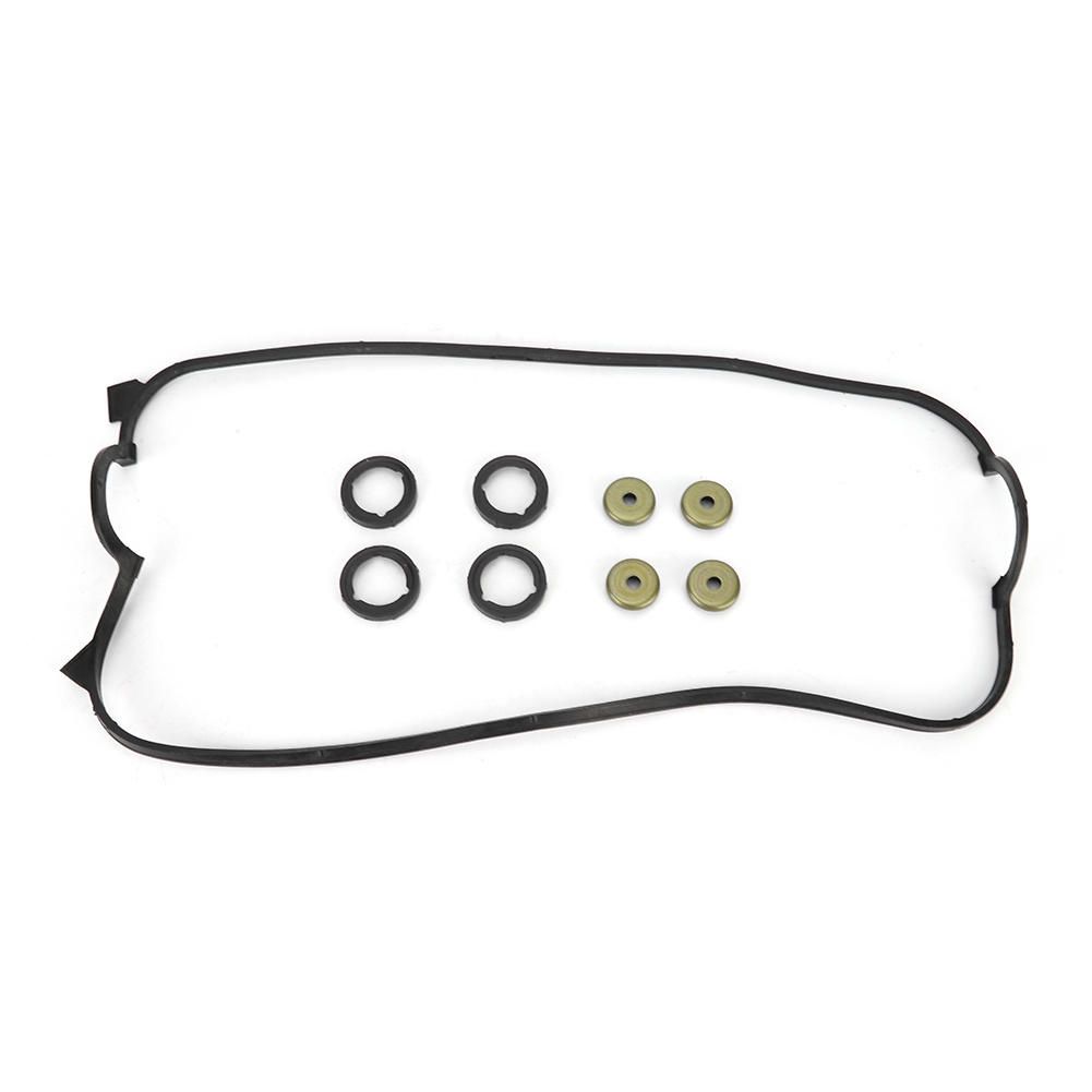 Engine Valve Cover Gasket Rubber Seal Set Fit For Honda