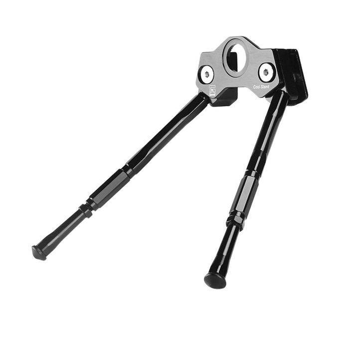 Mountain Bike Crank Kickstand Double Leg Support Rear Mount Black