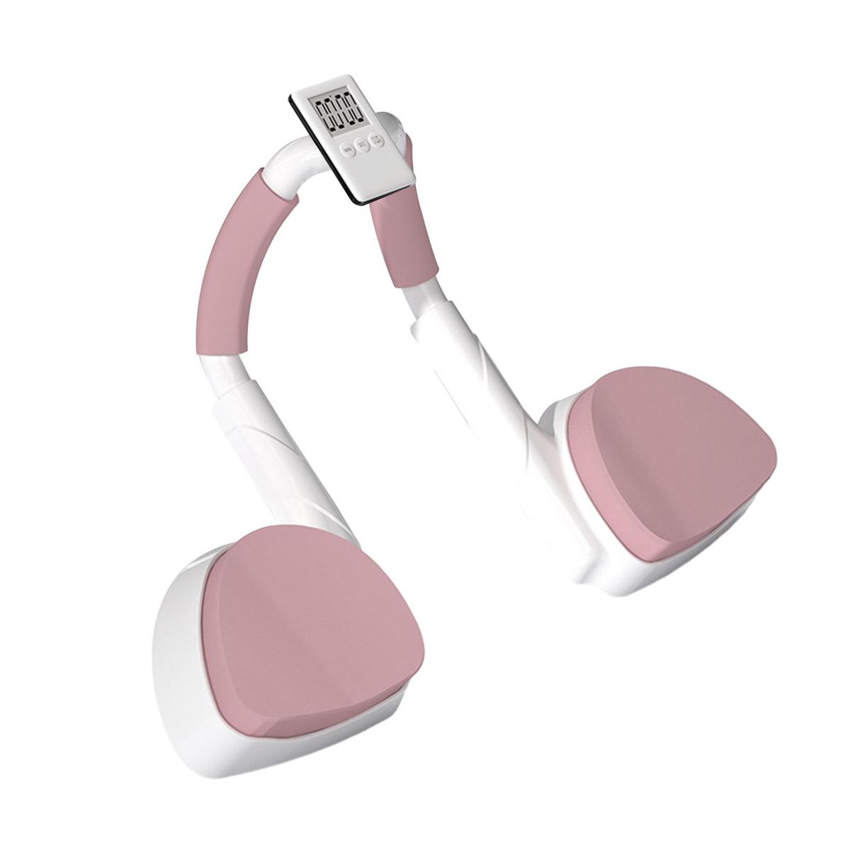 Timer Push Up Bar Trainer Multifunctional Home Gym Fitness Equipment Pink