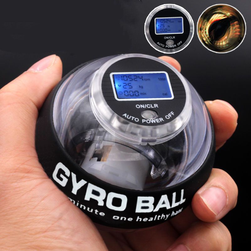 Count Gyroscopic Powerball Autostart Range Gyro Power Wrist Ball With Counter Arm-Set A