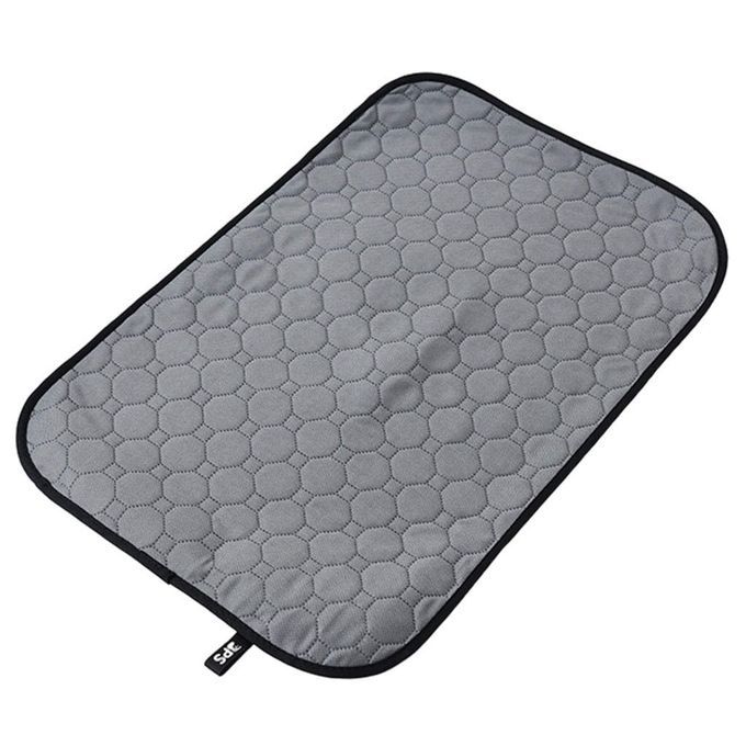 Cat Litter Mat Hanging Breathable Four-Layer Cat Foot Pad S Dark Gray