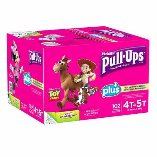 Pull Ups Training Diapers For Girls 4t-5t - 102 Count