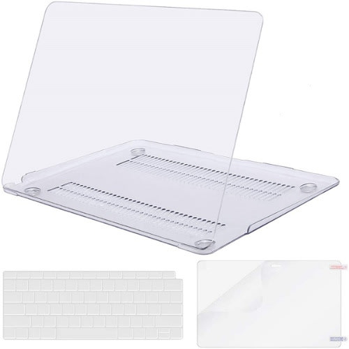 3 In 1 Transparent Shockproof Full Case For Macbook Air 2015/2017