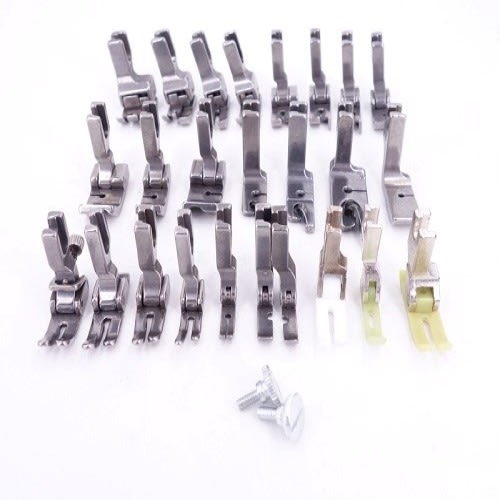 25pcs New Presser Foot Set For Ddl-5550 8500 8700 Industrial Sewing Machine