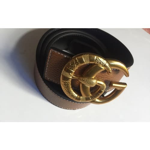 Men's Brown Leather Belt