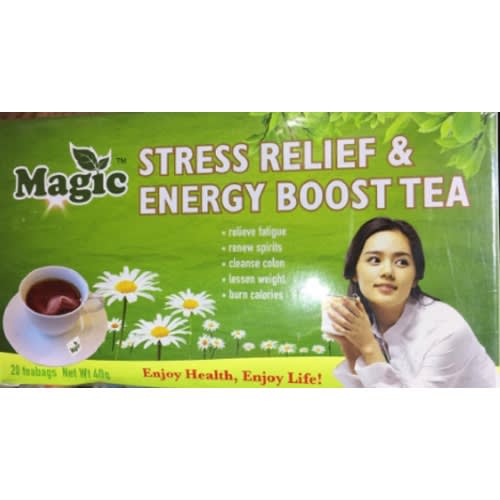 Magic -  Stress Relief & Energy Boost Tea -  20 Teabags (40g)