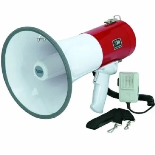 Rechargeable Megaphone With Record And Hand Microphone