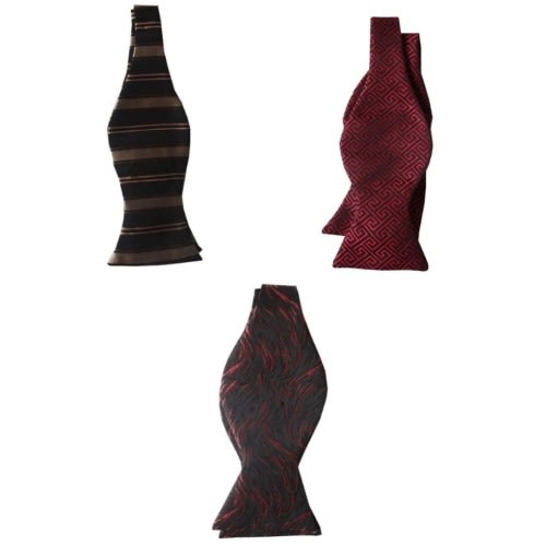 Self Bow Tie - 3 In 1 Pack