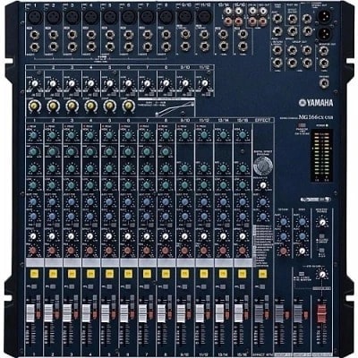 Mg166cx Usb 16-channel Usb Mixer With Compressor