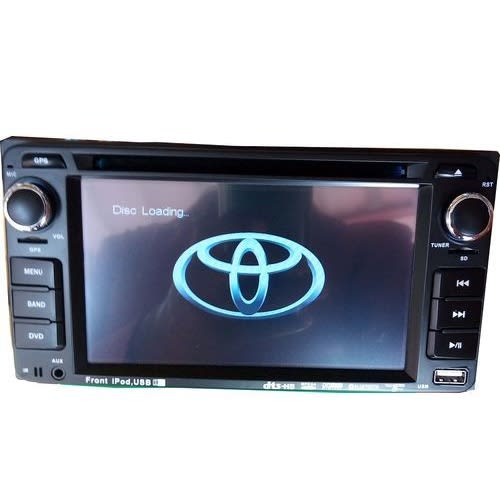 Toyota Universal Car Stereo Dvd Player With Bluetooth, Usb, Sd And Auxiliary + Camera