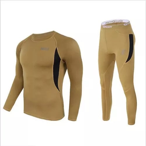 Esdy Sports Thermal Underwear - Brown