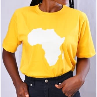 Glow In The Dark Yellow African Tee