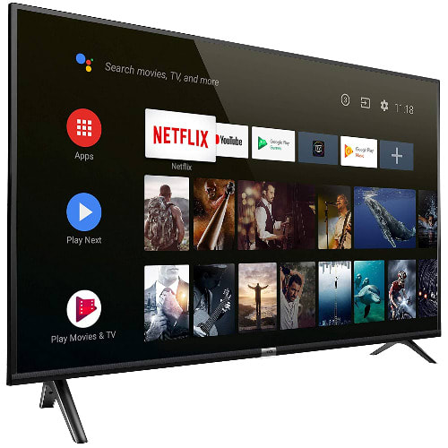 Andriod Smart UHD 4k Led Tv + Free Wall Bracket -50